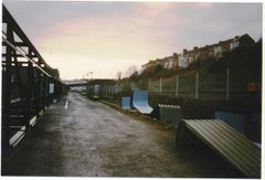 Sidings behind Earl Street for conveyor to dump spoil ready to be removed by rail.